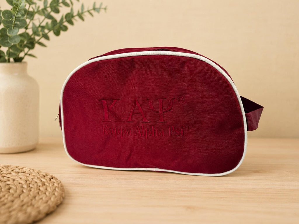 Kappa Alpha Psi Toiletry Kit Bag | Light Weight Travel Organizer |Cosmetic & Shaving Bag